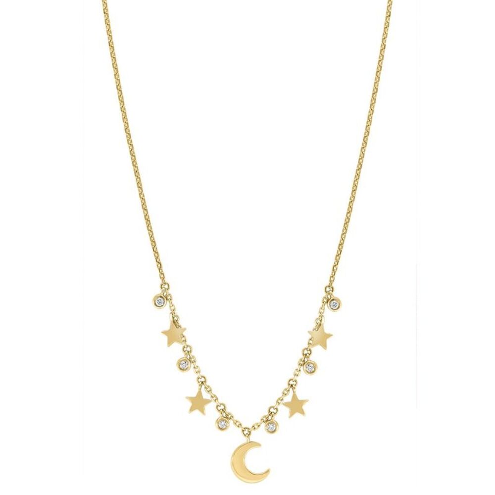 Effy Fine Jewelry 14K 0.13 Ct. Tw. Diamond Necklace